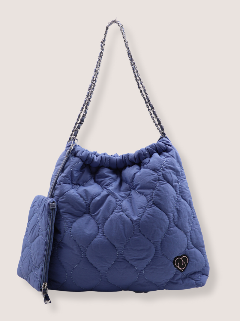 Jemma Drawstring Bag (Denim Blue)