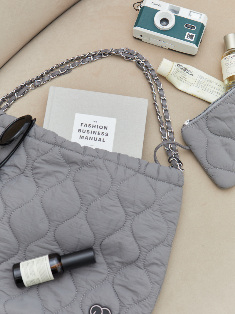 Jemma Drawstring Bag (Grey)