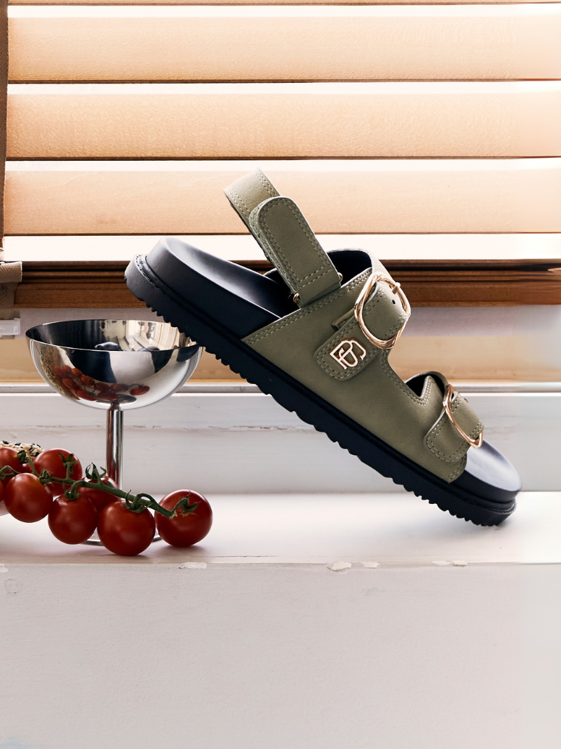 Gia Unisex Sandals (OLIVE)