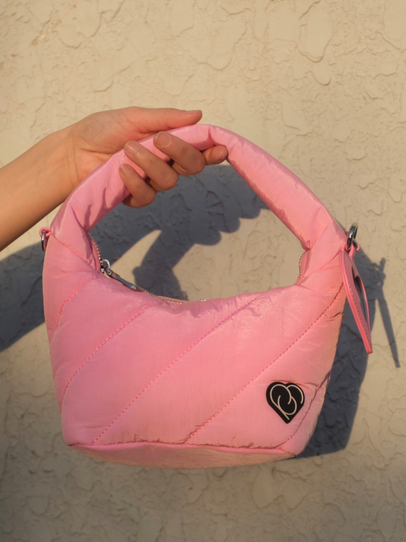 Closeup Cushion Pink Lola Handbag