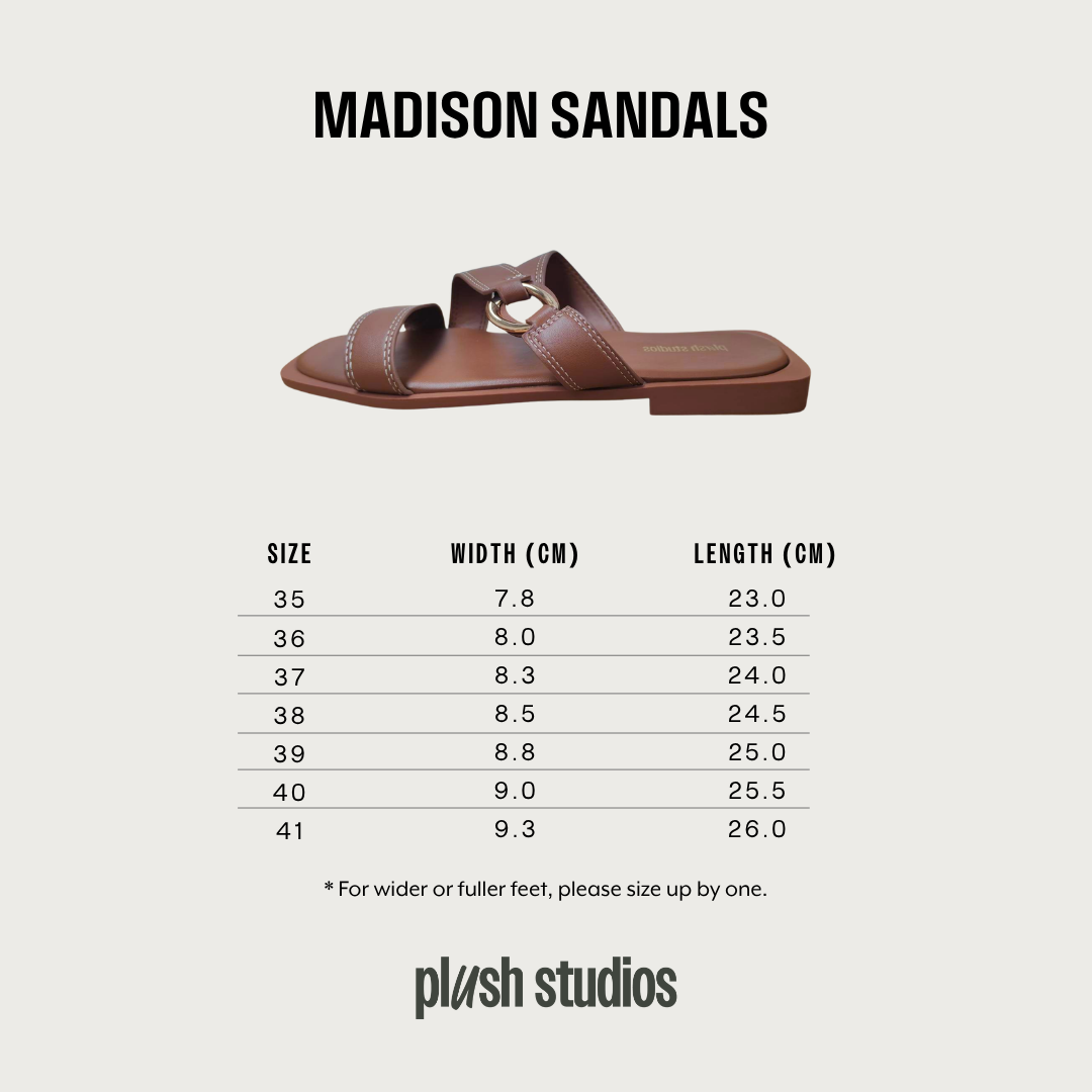 Madison Sandals (Cream)