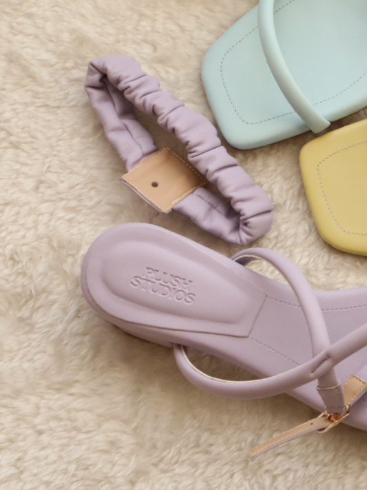 LILAC PUFF STRAP