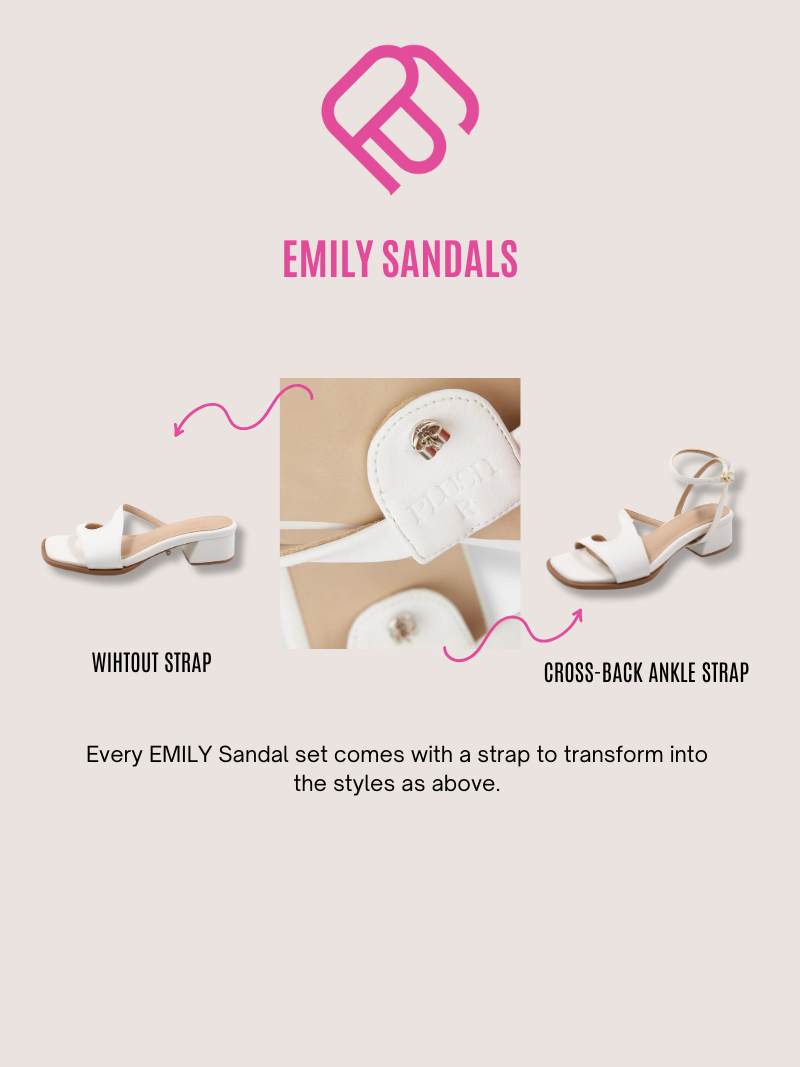 Guide to convertible Heart-Shaped cutout Slip-on to Sandal