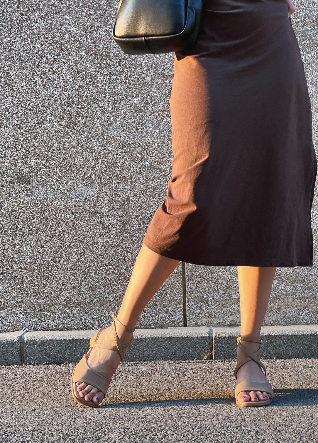 CHLOE SANDAL/SLIDES  (Macchiato)