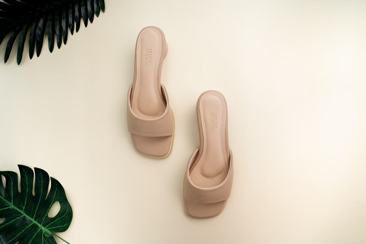 CHLOE SANDAL/SLIDES  (Macchiato)