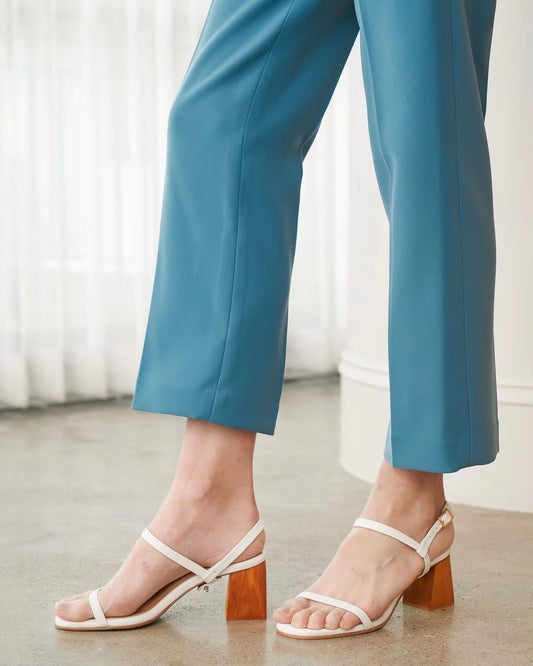 KARA Classic Heels (White)