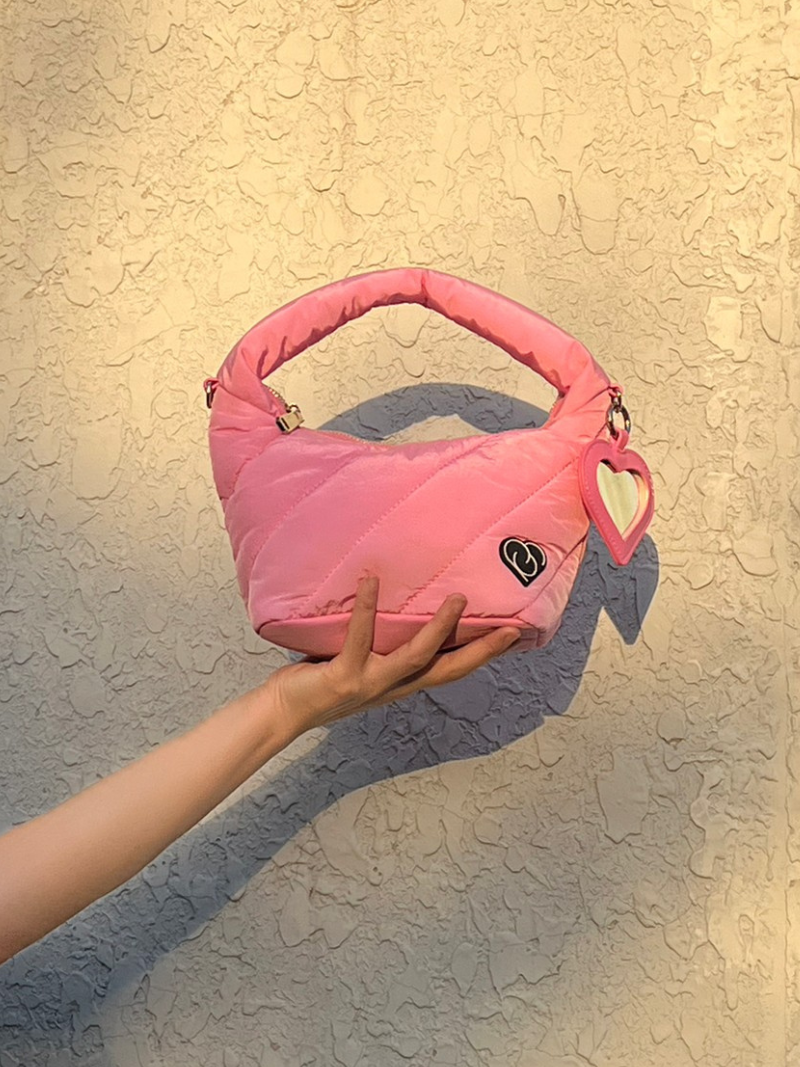 Cushion Ladies handbag in Pink
