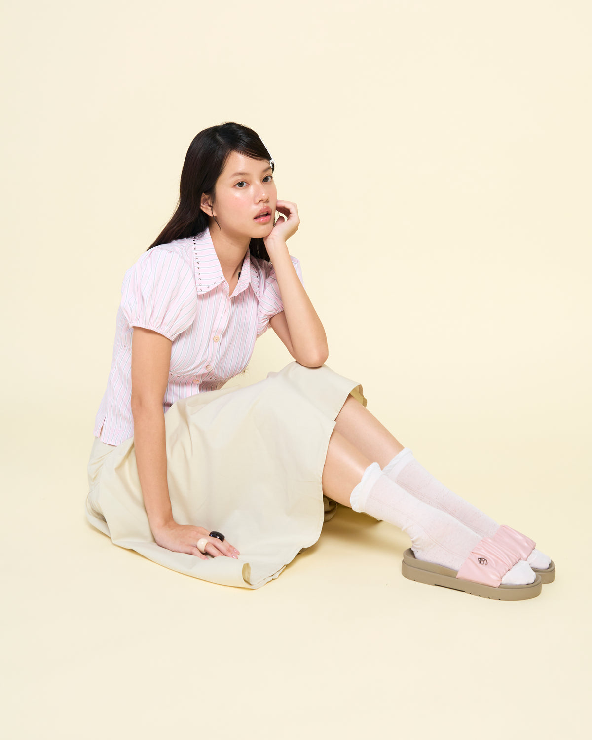 Bimba Unisex Sandals (Light Pink)