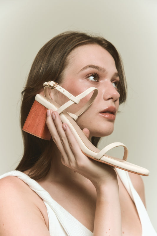 KARA Classic Heels (Powder)
