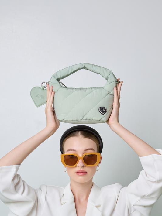 Sage cushion bag